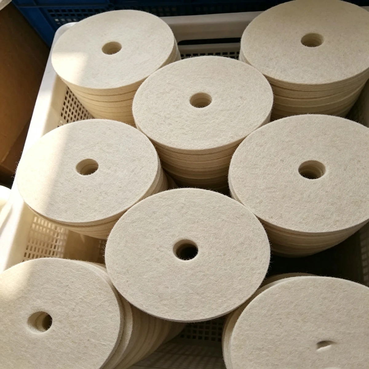 100mm Wool Felt Buffing Pad Disc for Polishing