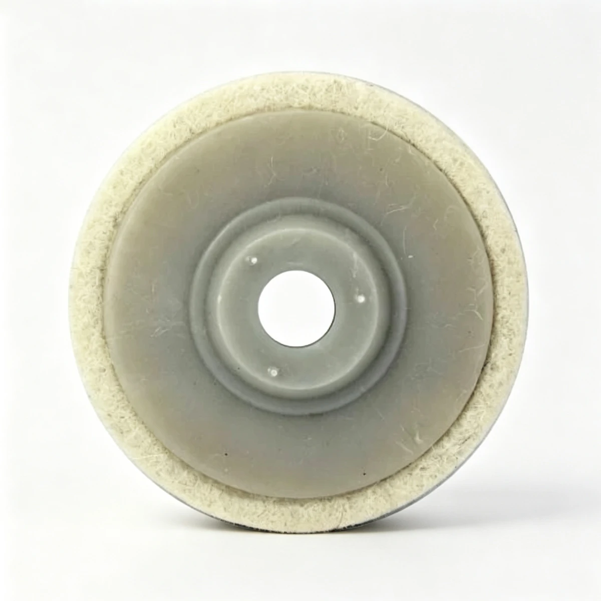 100mm Wool Felt Buffing Pad Disc for Polishing thumbnail 2