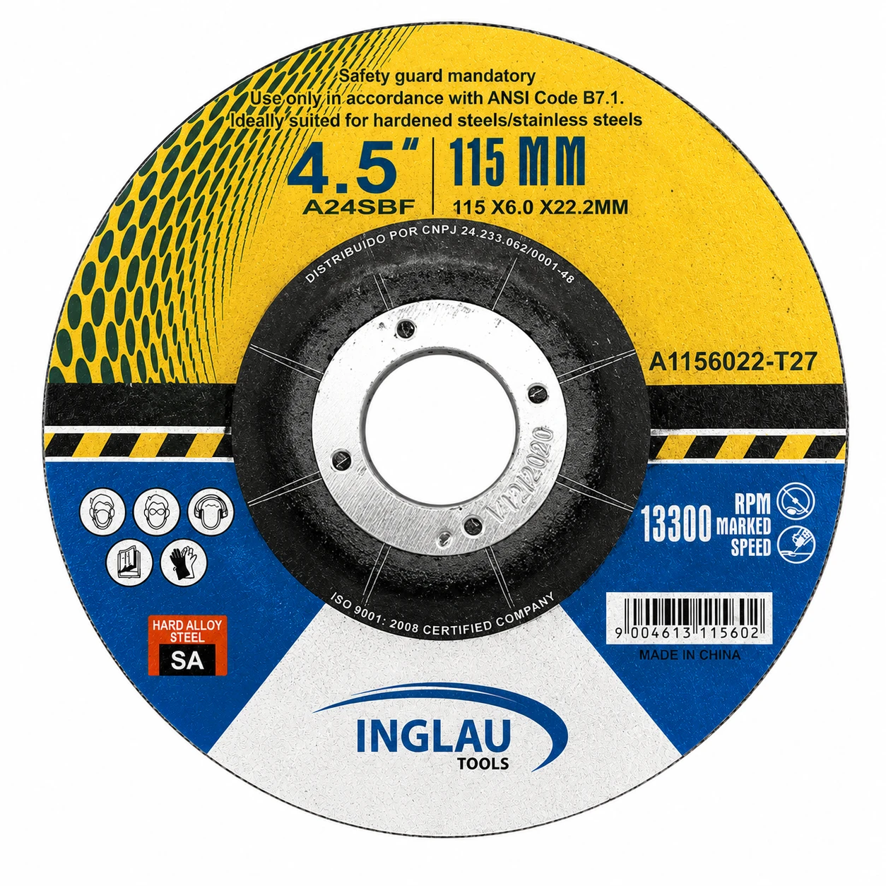 115*3.2*22.2mm Multi Purpose Cutting Disc thumbnail 2
