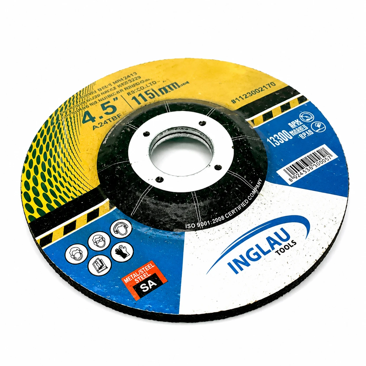 115 x 2.5mm Steel cutting discs - (4.5" metal cutting discs) thumbnail 6