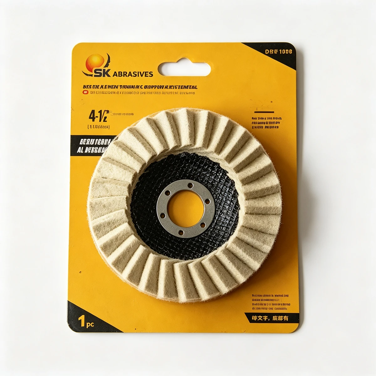 115X22.2mm Felt Polishing Flap Discs
