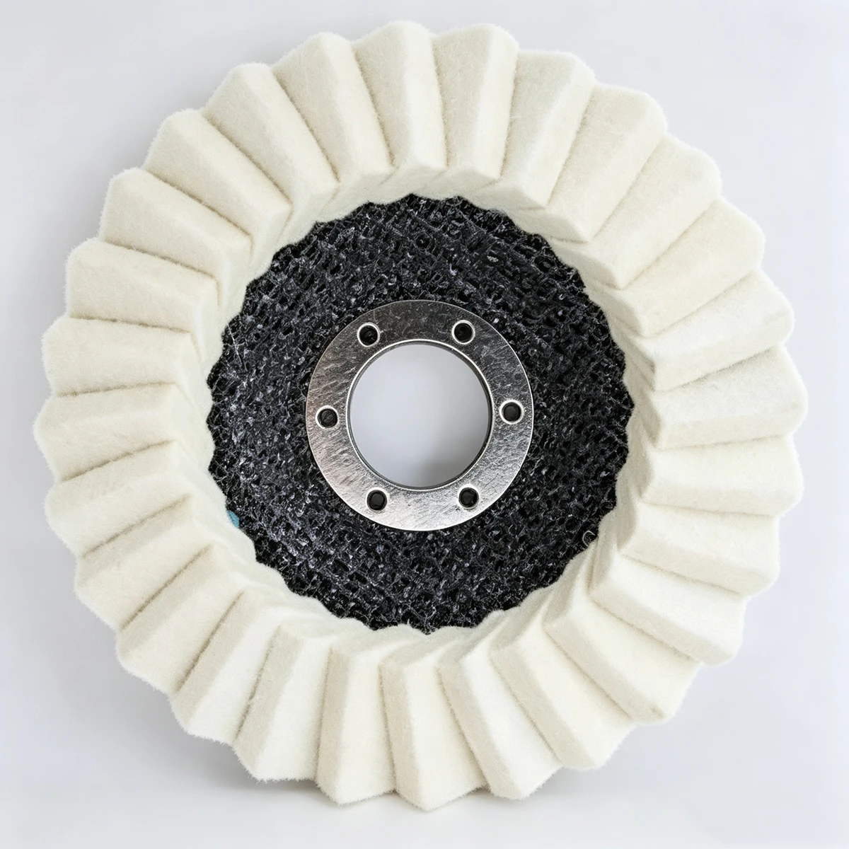 125/22.23 Hard Felt Flap Disc with Wool thumbnail 3