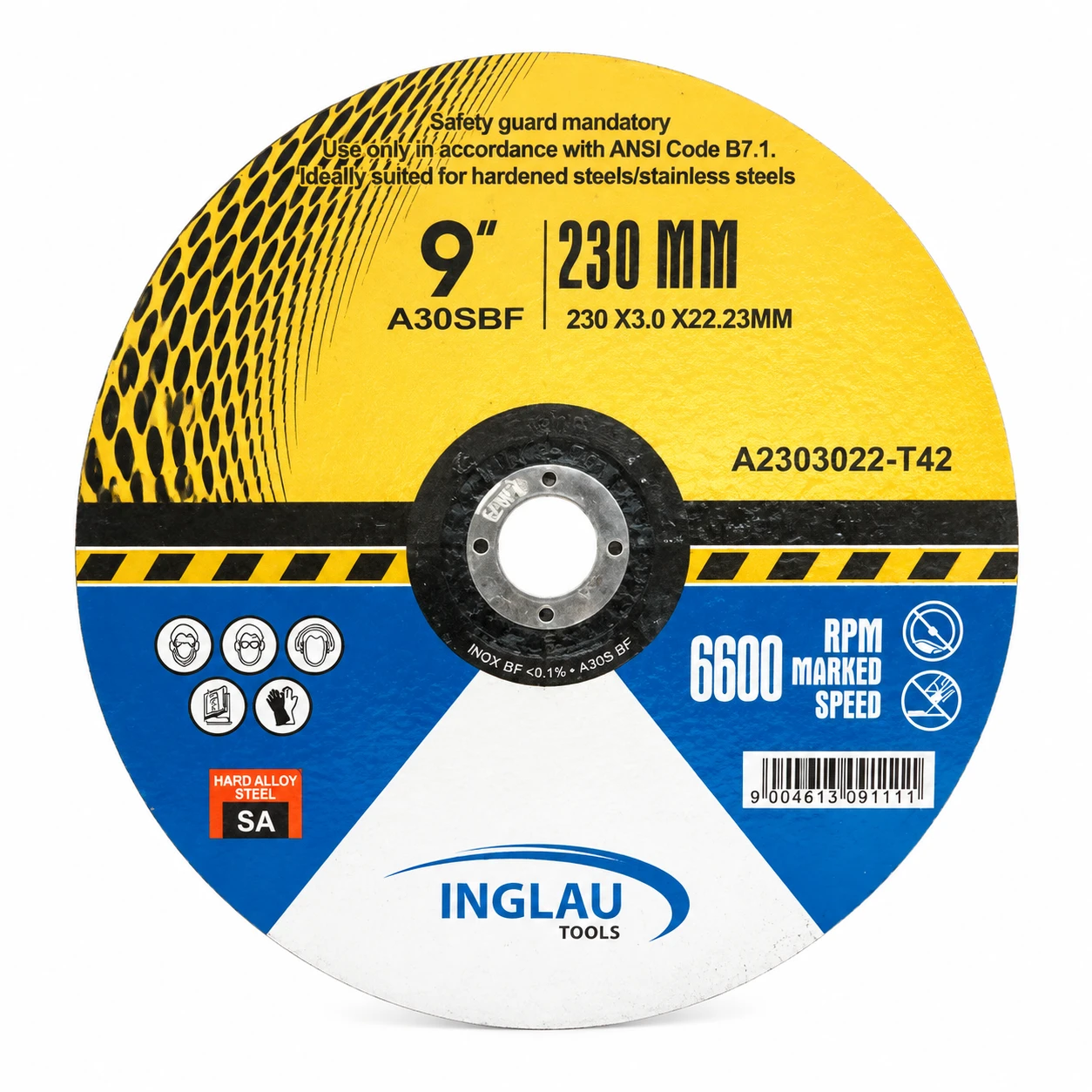 125"*6*22.2mm Depressed Center Grinding Wheels for Metal