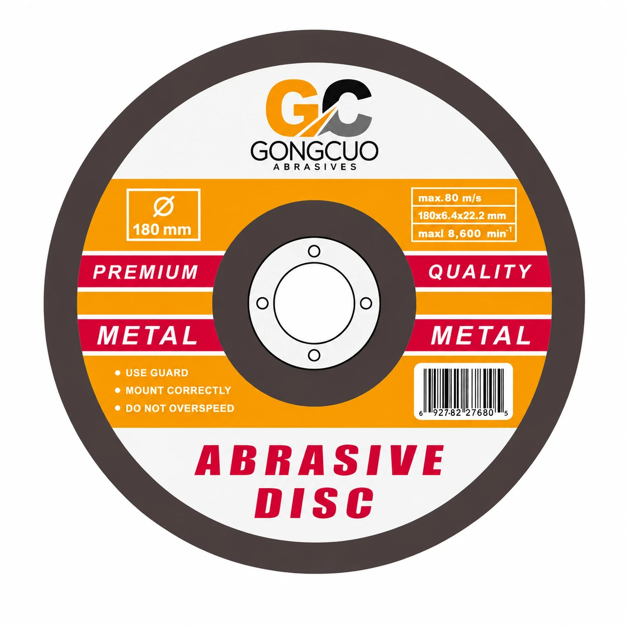 150mm X 6.0 X 22mm Metal Grinding Wheels