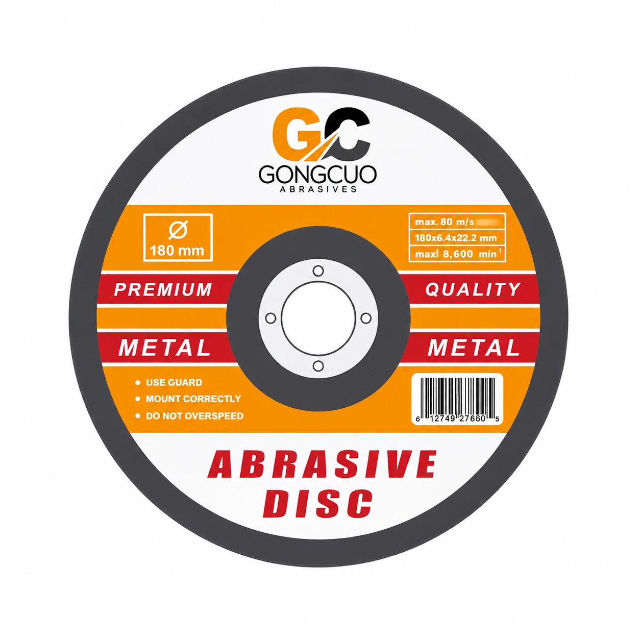 180X6.5X22.2mm Grinding Wheels-Platinum with Ceramic