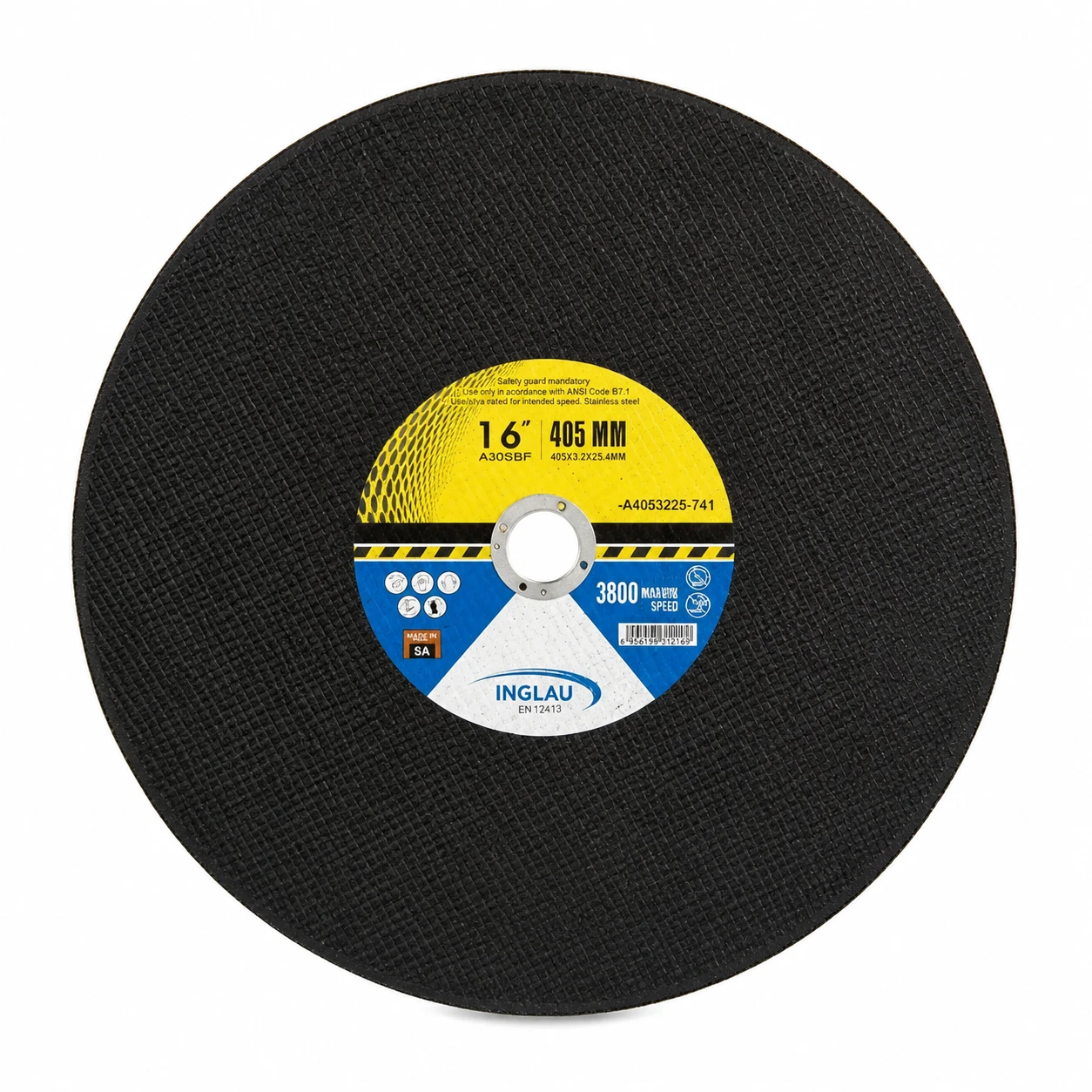 Ø350 x 2.8 x 25mm Flat Metal Chop Saw Cutting Disc thumbnail 2