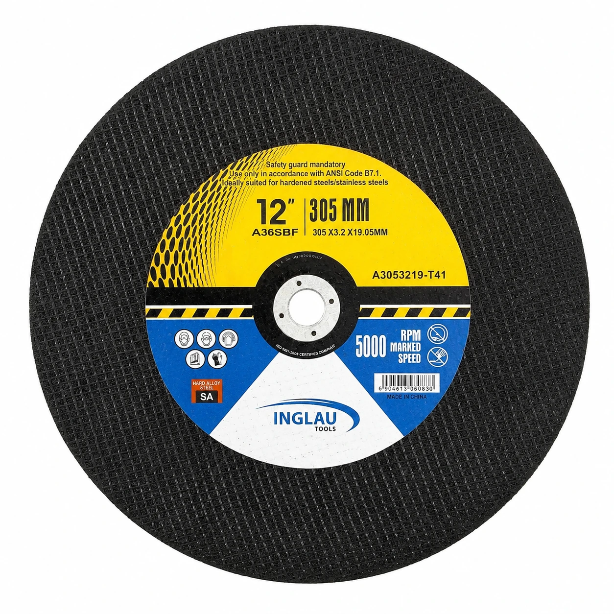 Ø350 x 2.8 x 25mm Flat Metal Chop Saw Cutting Disc thumbnail 3