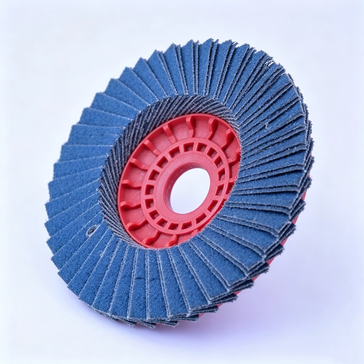 4-1/2" Ca+ Medium Grit Center Mount Plastic Flat Flap Disc