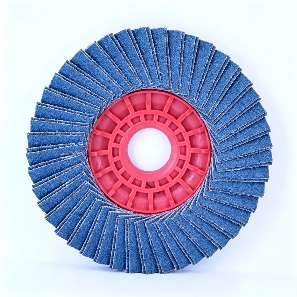 5" CA+ Medium Grit Center Mount Plastic Flat Flap Discs thumbnail 3
