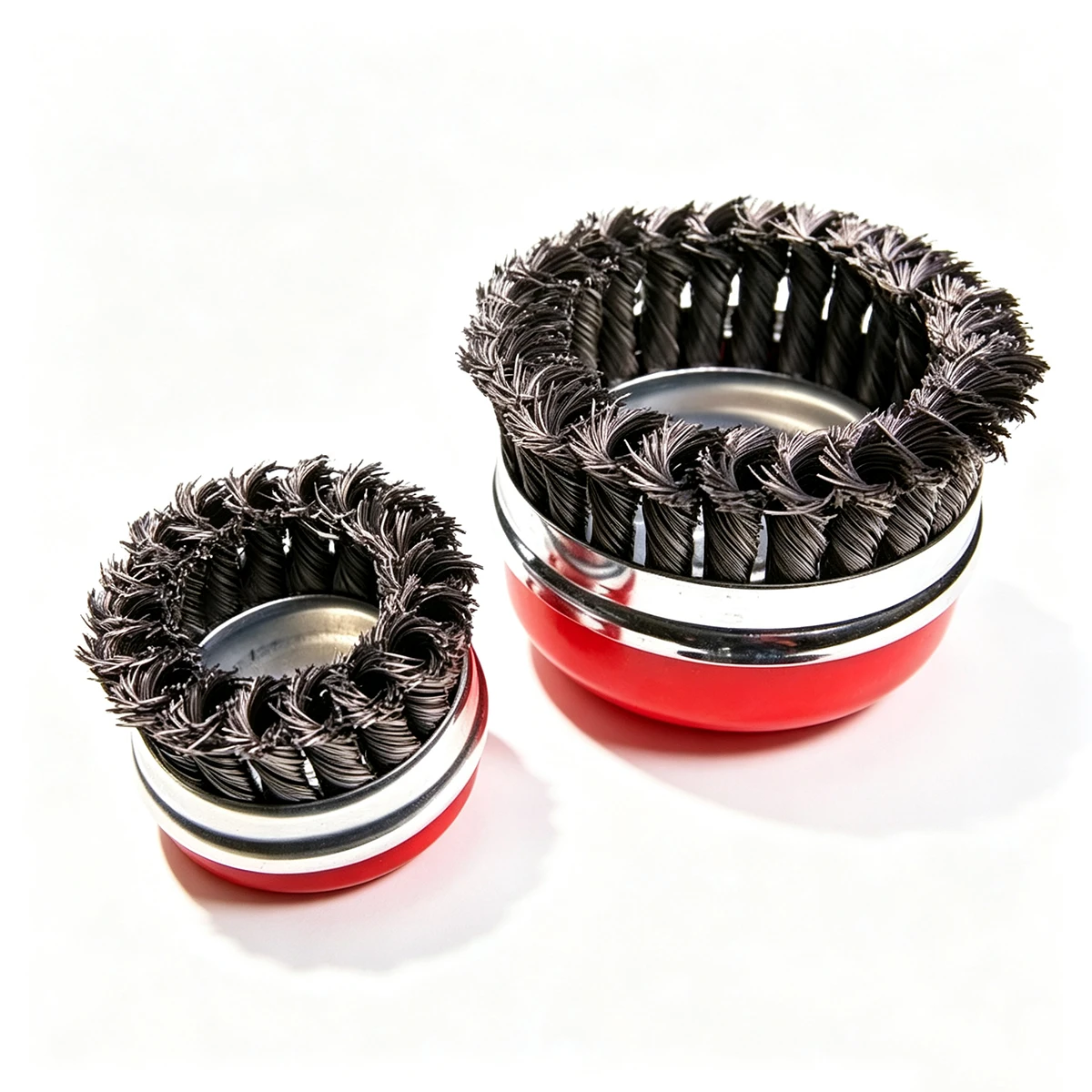 5" X. 014" X 5/8"-11 Arbor Cup Brush Crimped thumbnail 6