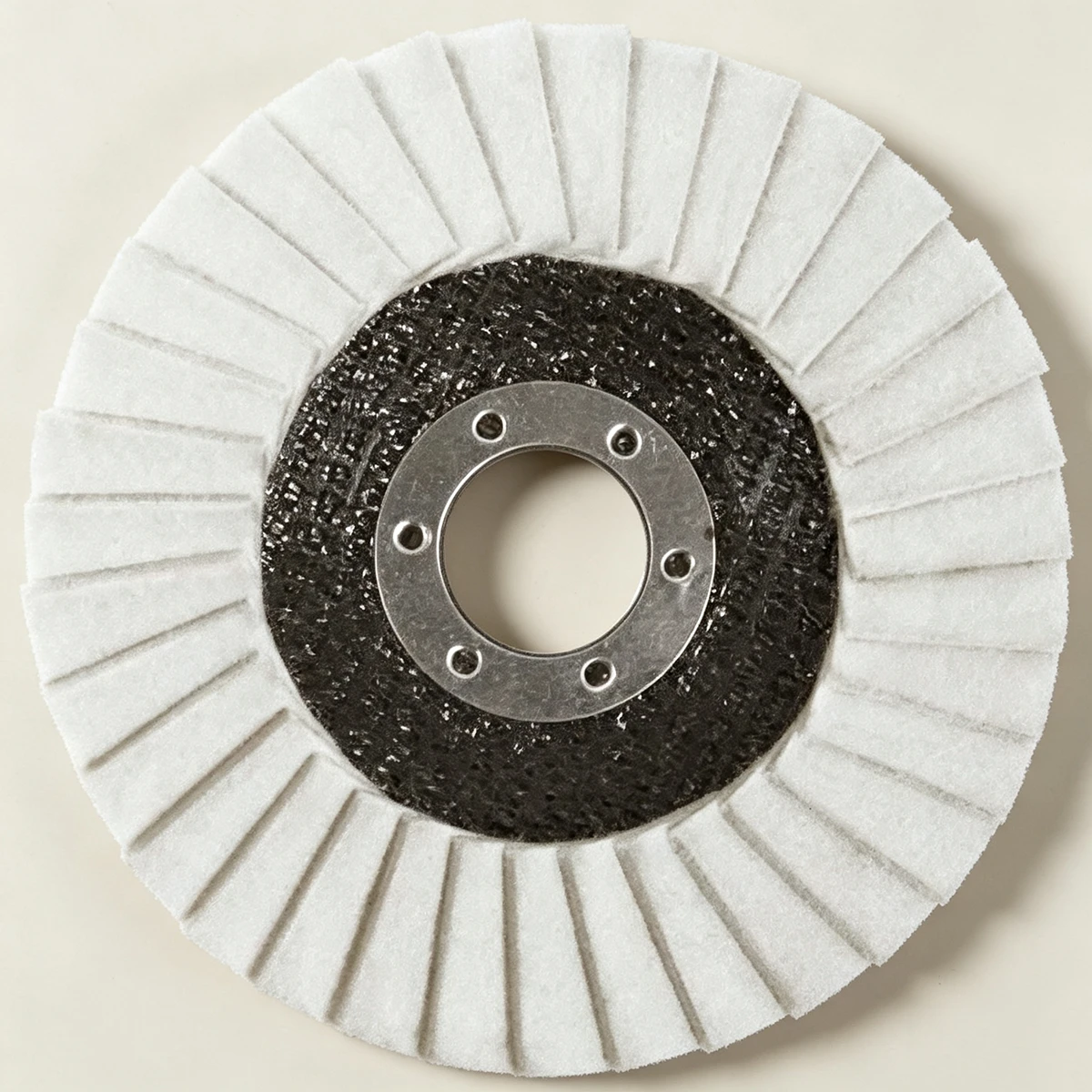 5" X7/8" Felt Polishing Flap Disc thumbnail 4