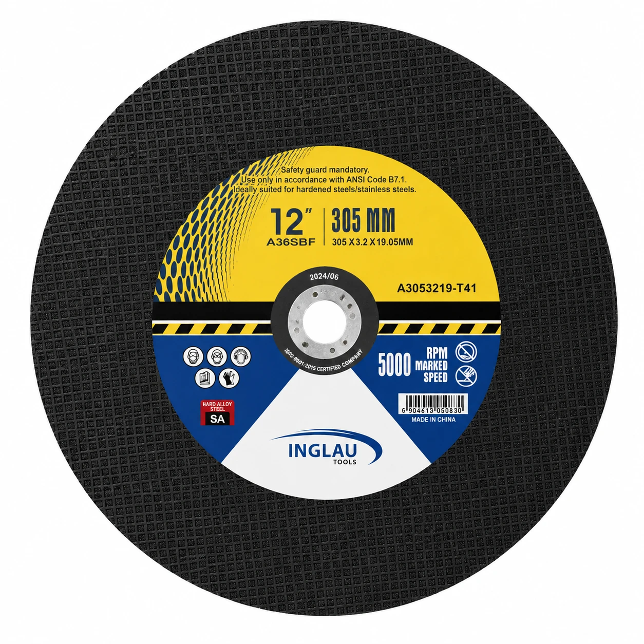 Abrasive Chop Saw Wheel Metal Cut 355mm x 3 x 25.4mm thumbnail 4