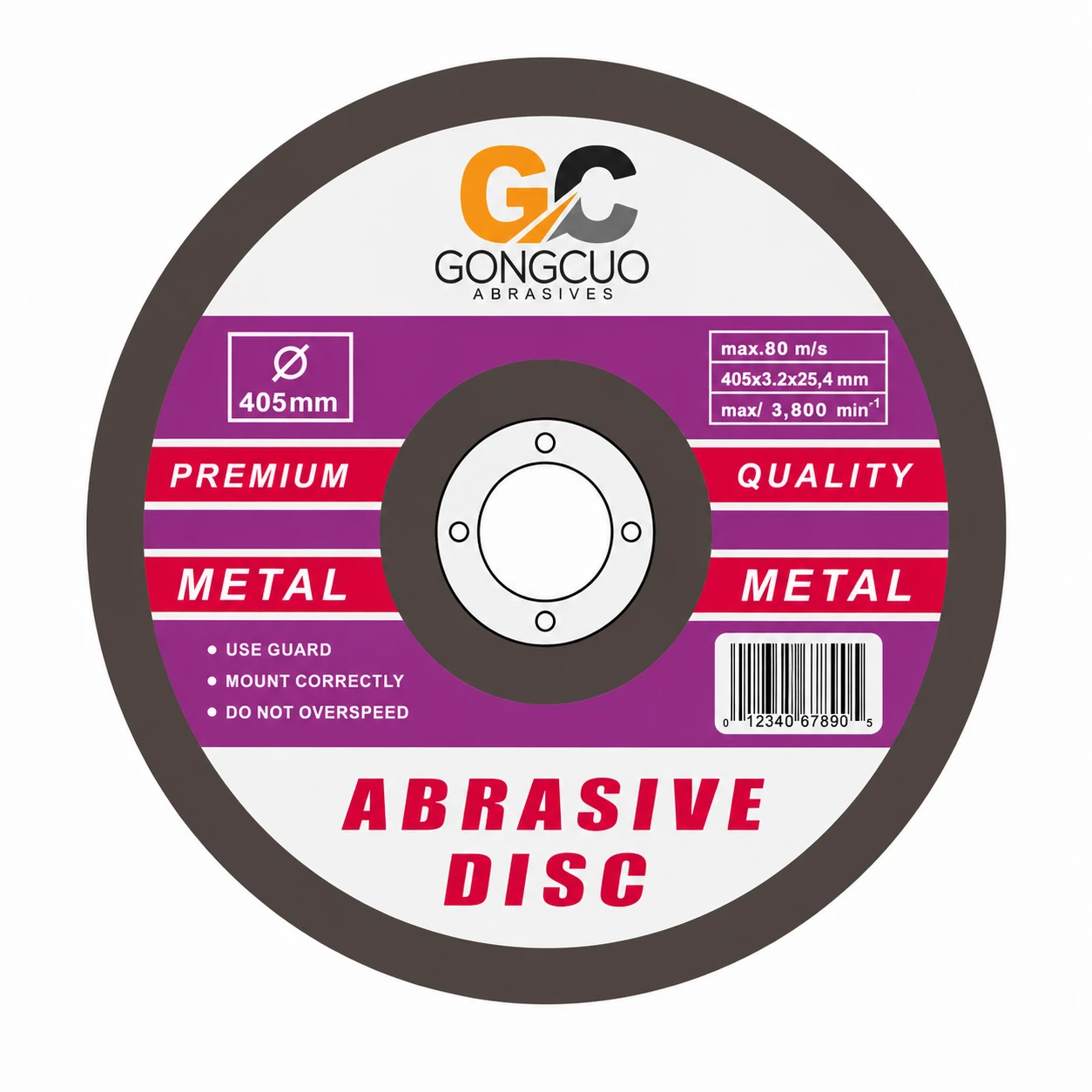 Abrasive Chop Saw Wheel Metal Cut 355mm x 3 x 25.4mm thumbnail 6