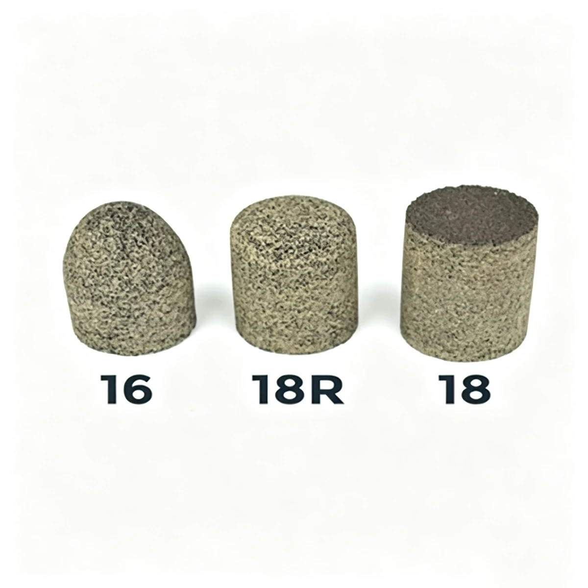 Abrasive Grinding Cone, Aluminum Oxide, 24190 rpm, 1-1/2 Diameter x 3" Thickness, 5/8"-11 Arbor, 24 Grit thumbnail 3
