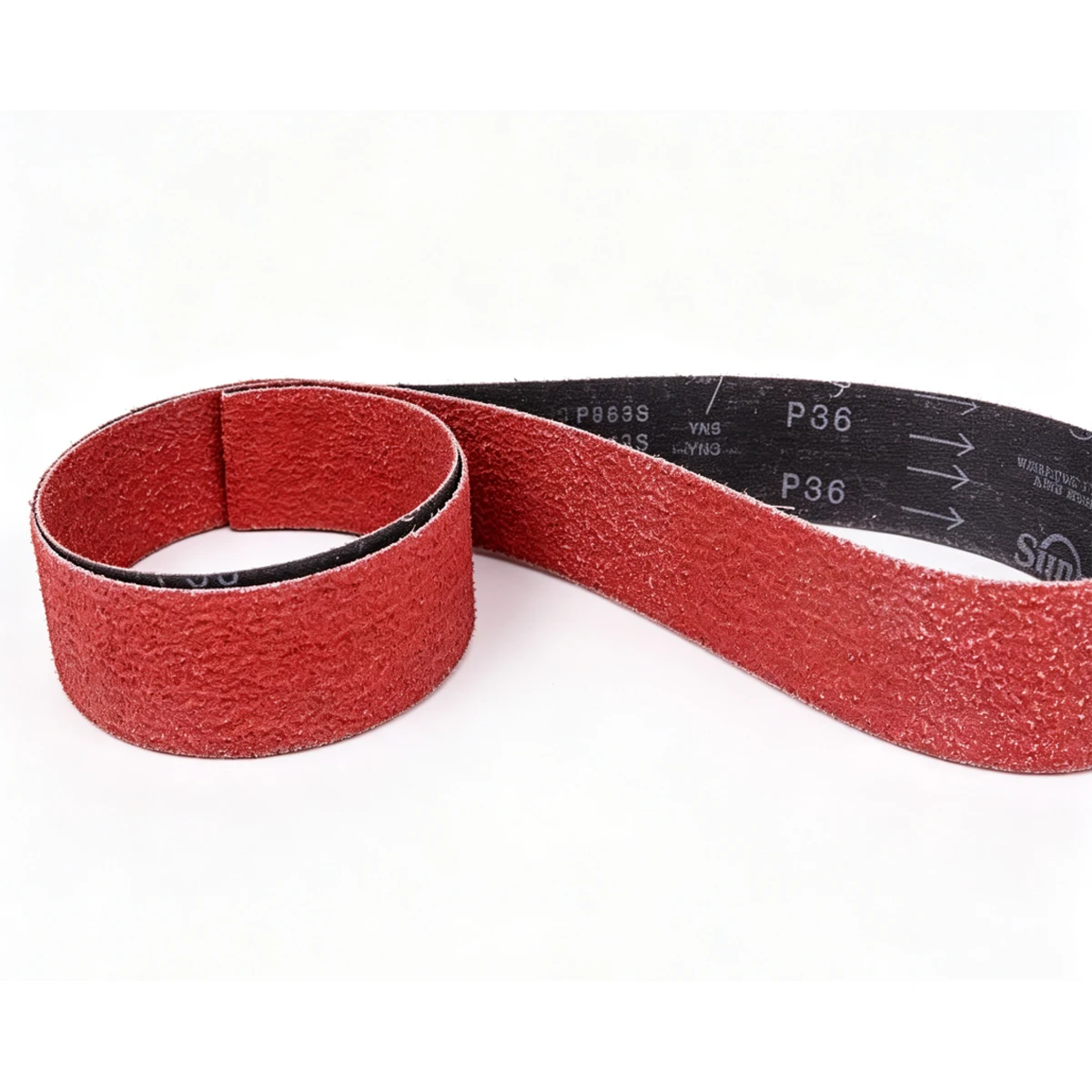 Ceramic Abrasive Grinding and Surface Preparation Belts for All Metals - Pipe, Curved Surfaces and Handrails thumbnail 5