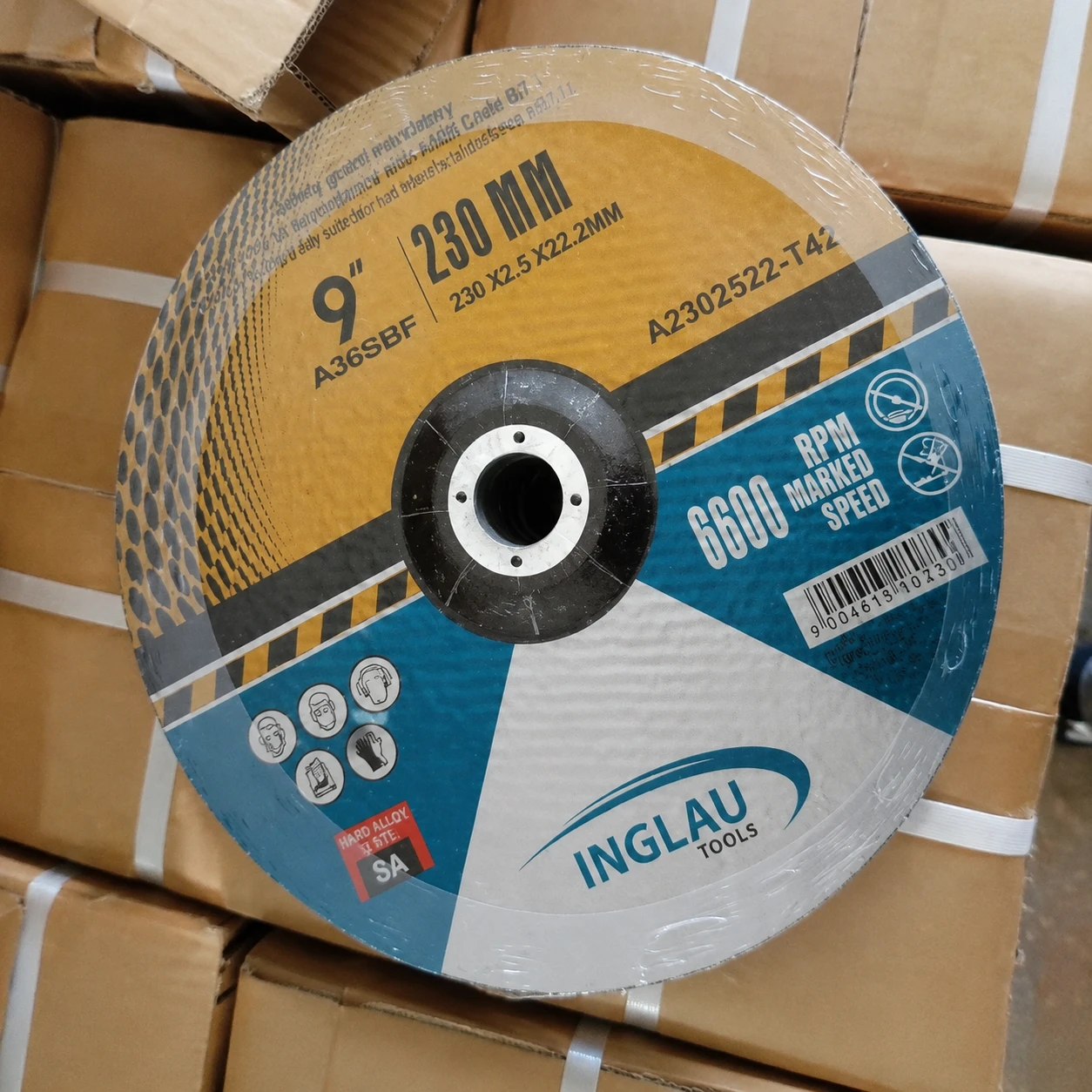 Cutting Disc Industrial Stone, 230x2.5x22,23mm thumbnail 4