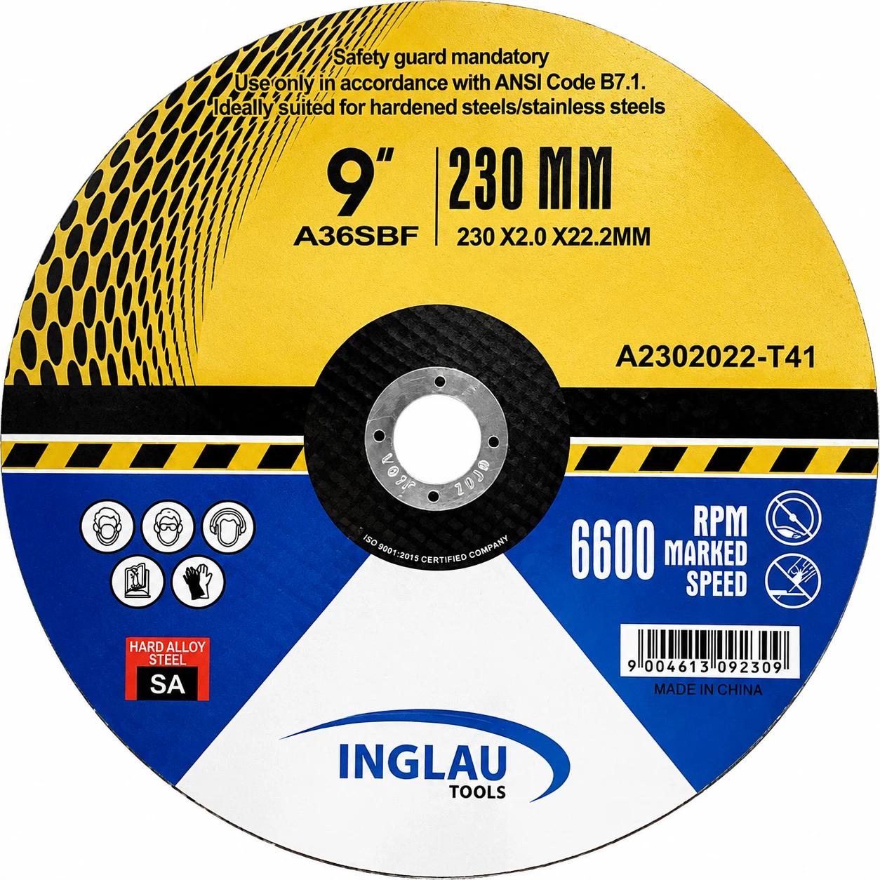 Cutting Disc Inox - A 46 T Inox Bf, 180 Mm, 22,23 Mm