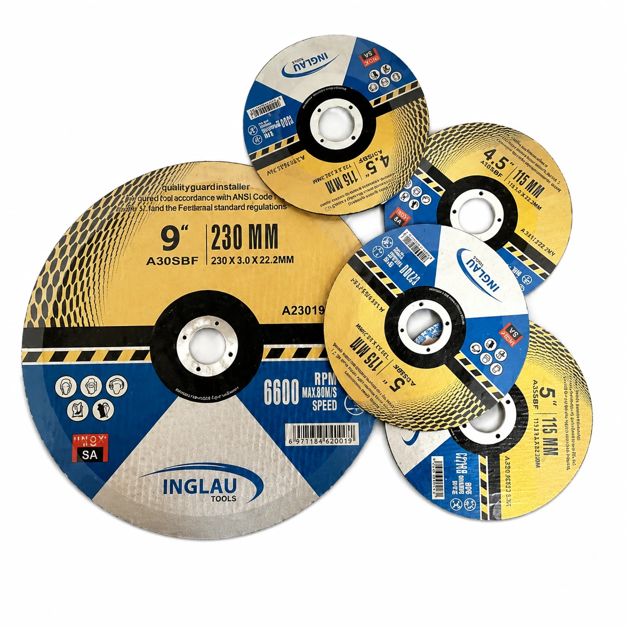 Cutting Discs | 115 x 1.0 mm | INOX | for Cutting or Angle Grinders thumbnail 5