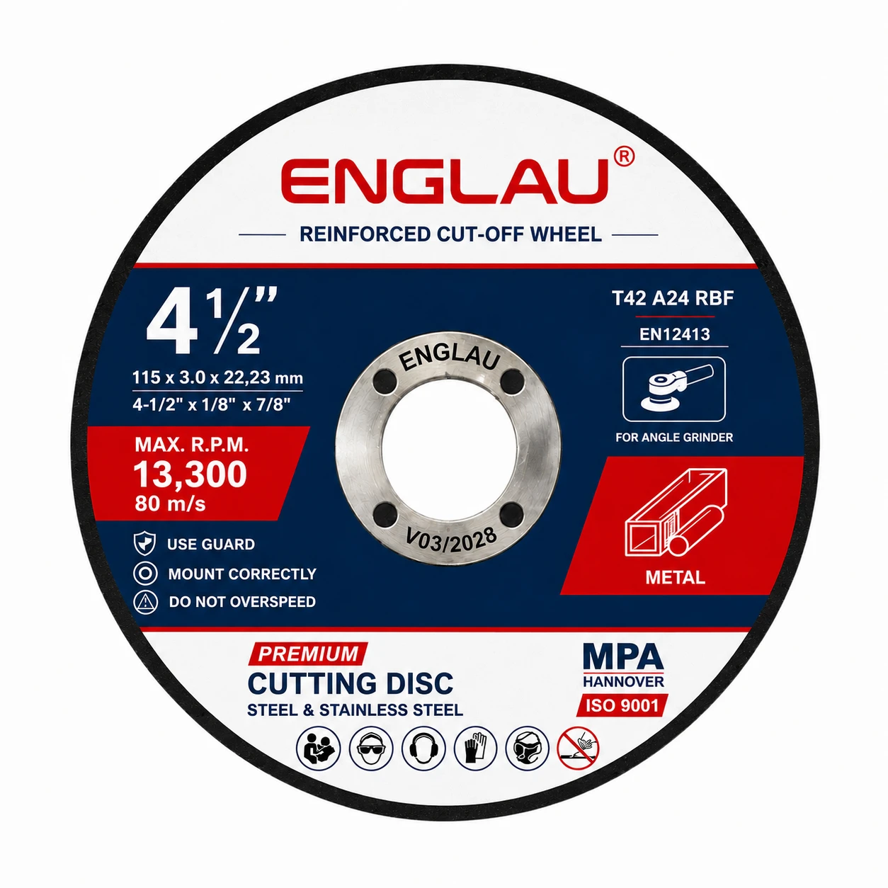Cutting Discs Metal 115 Mm Ø X 2.5 Mm thumbnail 5