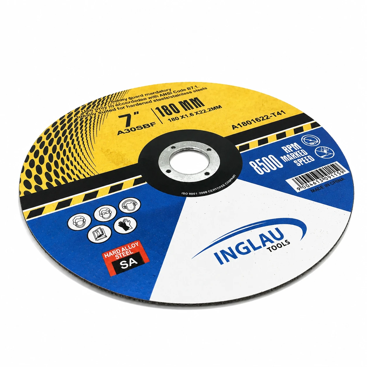 Depressed Centre Stone Cutting Discs (125 X 3.2 X 22.2mm) thumbnail 4