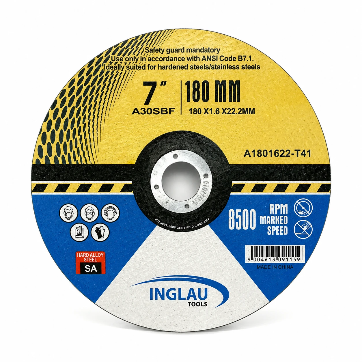 Depressed Centre Stone Cutting Discs (125 X 3.2 X 22.2mm) thumbnail 5