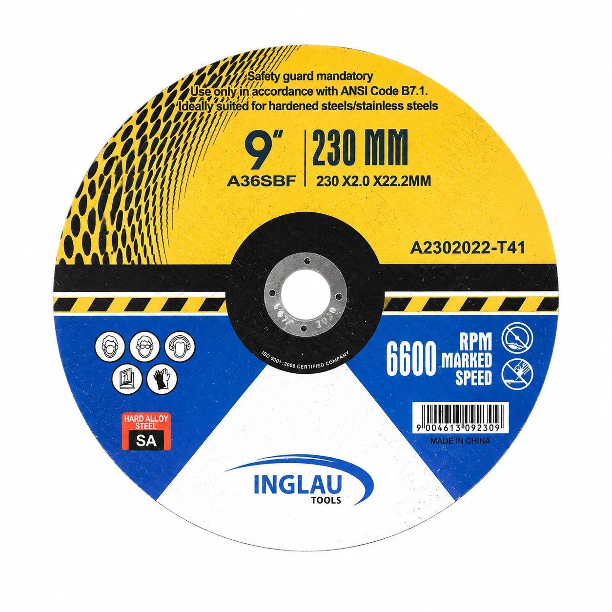 Depressed Centre Stone Cutting Discs (125 X 3.2 X 22.2mm) thumbnail 6