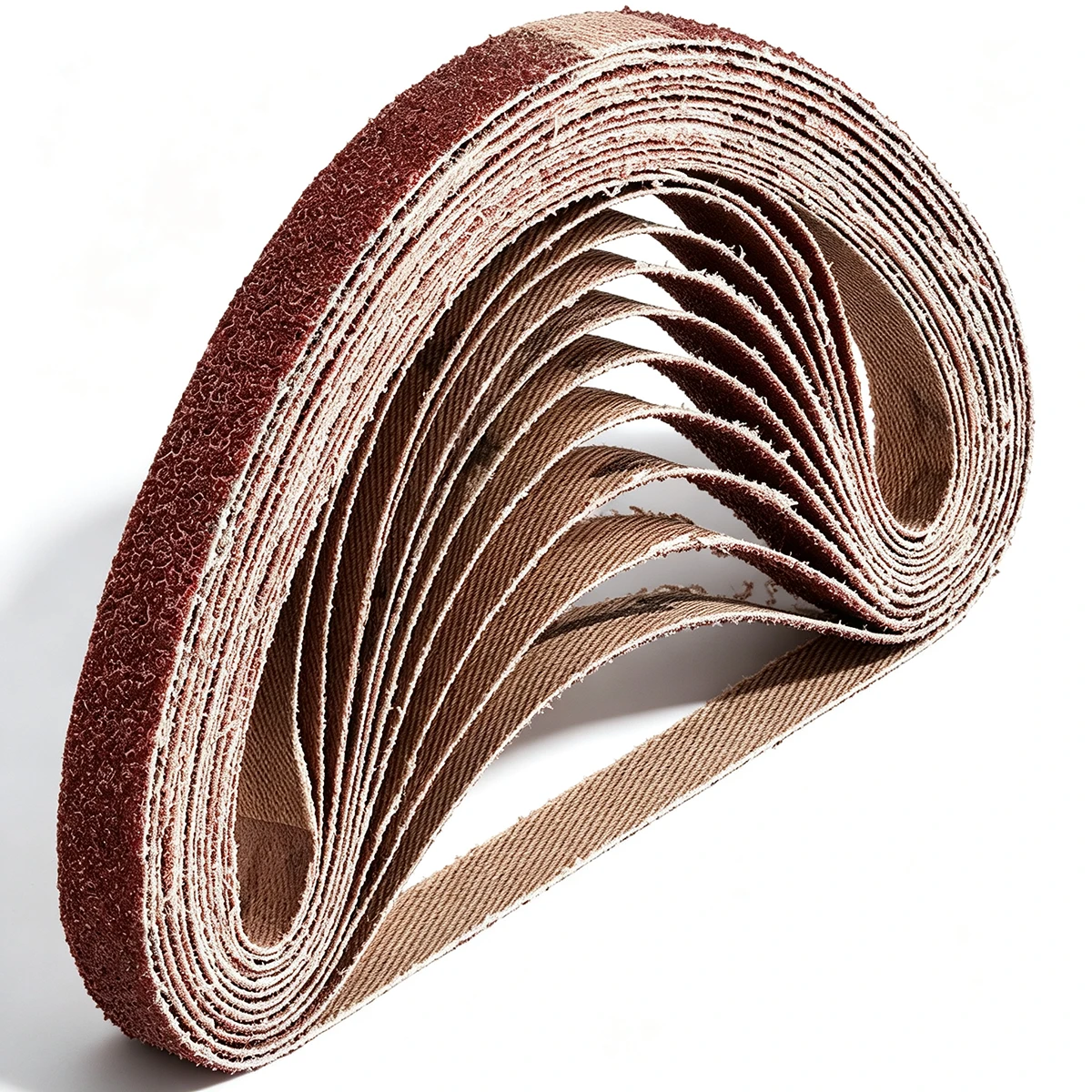 Fabric sanding belts, grain 40/60/80/120/180/240, compatible with belt files, sandpaper, sanding belt thumbnail 5