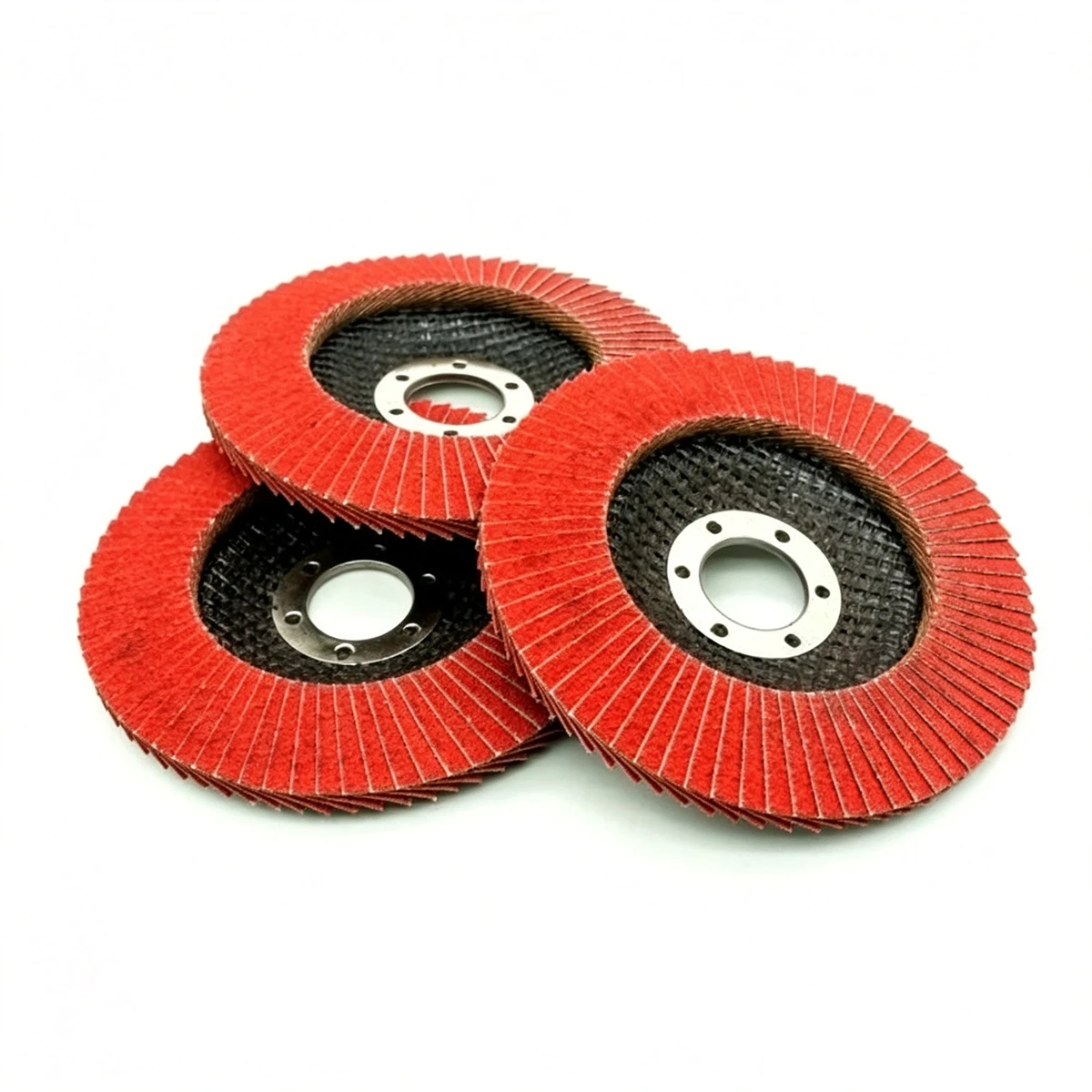Flap Grinding Discs │ brown │ Ø 115 mm │ Mixpack (5 x grain 40/60/80/120 each) │ Standard │ Fan Discs │ Sanding Sheets thumbnail 2