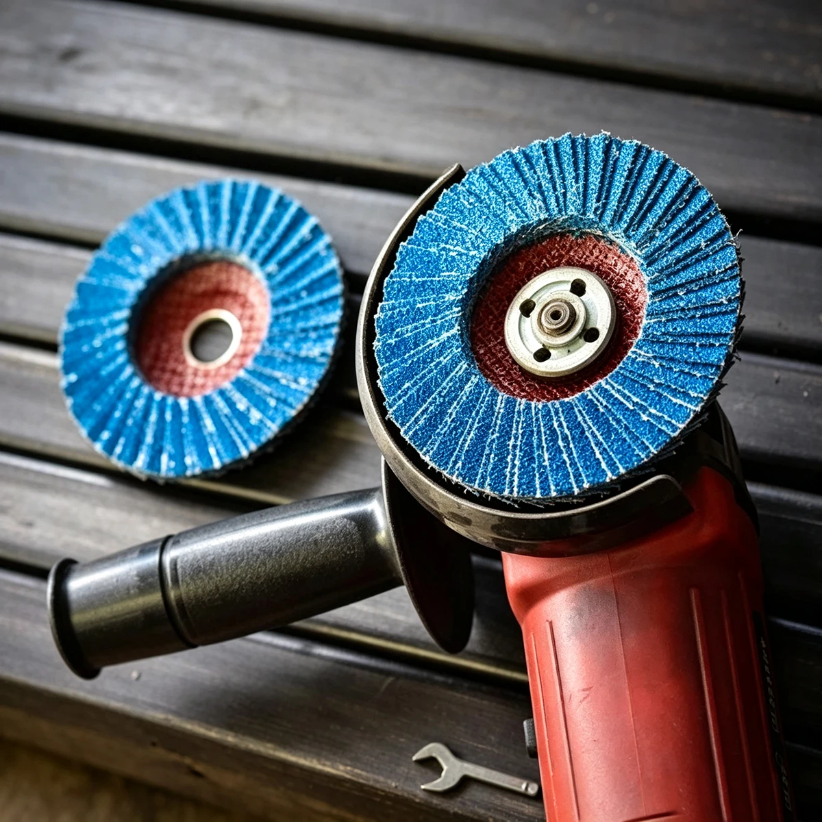 GC Abrasives 115X22.2mm Abrasive Flap Disc with Zirconium thumbnail 4