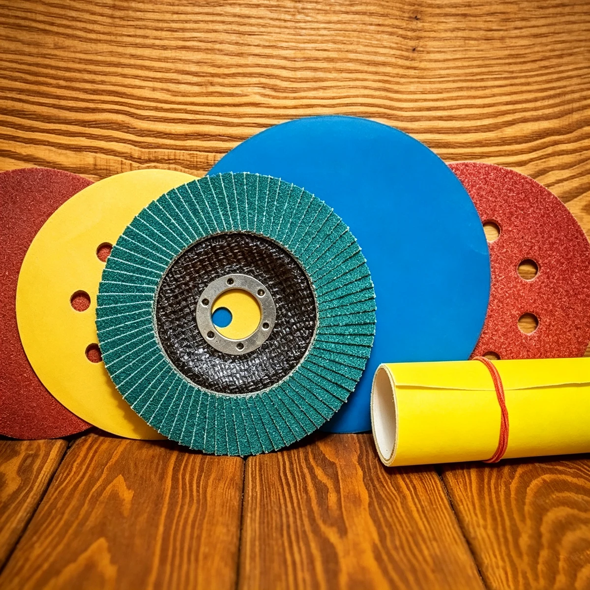 GC Abrasives 150mm x 320g 6 Holes Hook and Loop Disc thumbnail 3