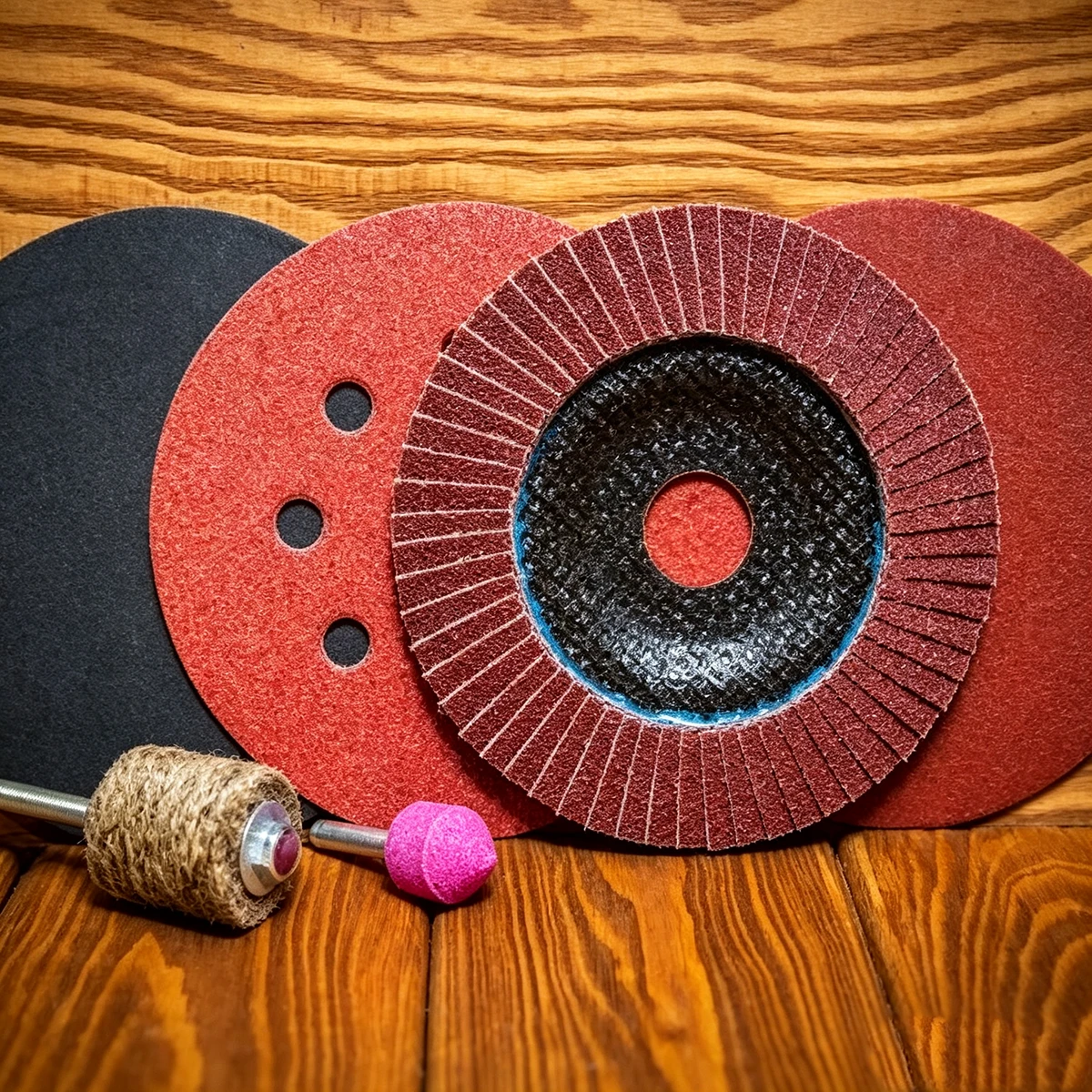 GC Abrasives 150mm x 320g 6 Holes Hook and Loop Disc thumbnail 4