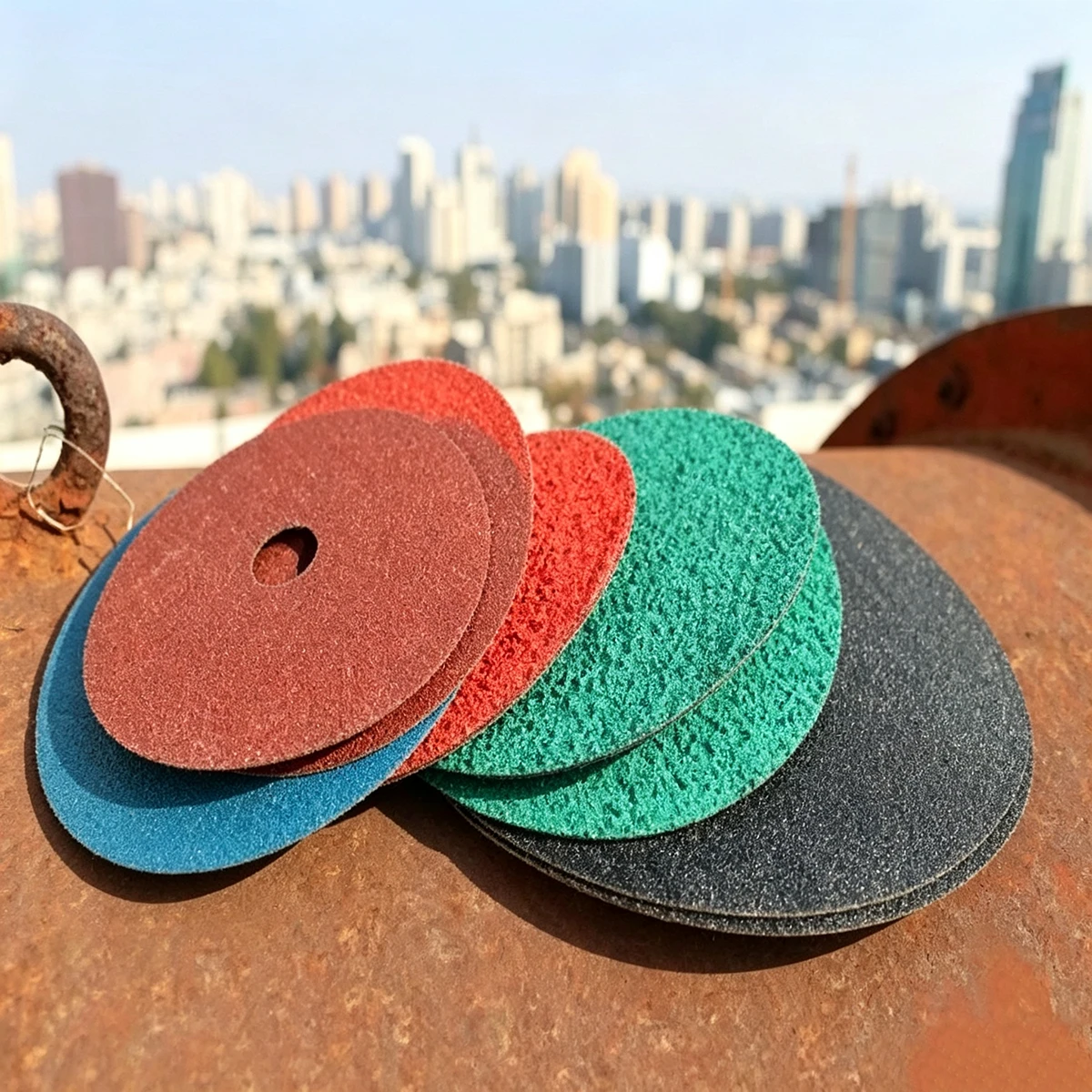 GC Abrasives 4-1/2" X 7/8" 80 Grit Flap Disc with Zirconium Alumina thumbnail 3