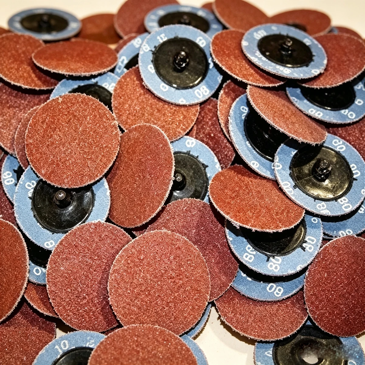 GC Abrasives Aluminum Oxide Sanding Discs, 3in, 80 Grit - Metal Sanding Wheels for Surface Prep and Finishing Work thumbnail 3