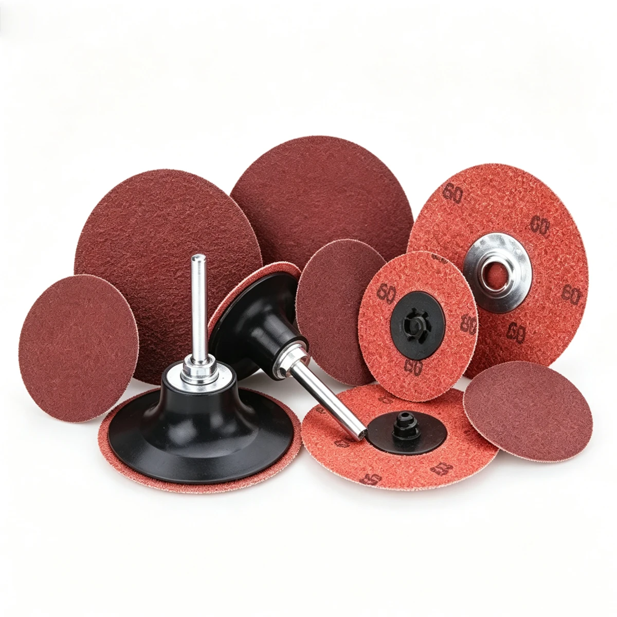 GC Abrasives Aluminum Oxide Sanding Discs, 3in, 80 Grit - Metal Sanding Wheels for Surface Prep and Finishing Work thumbnail 6