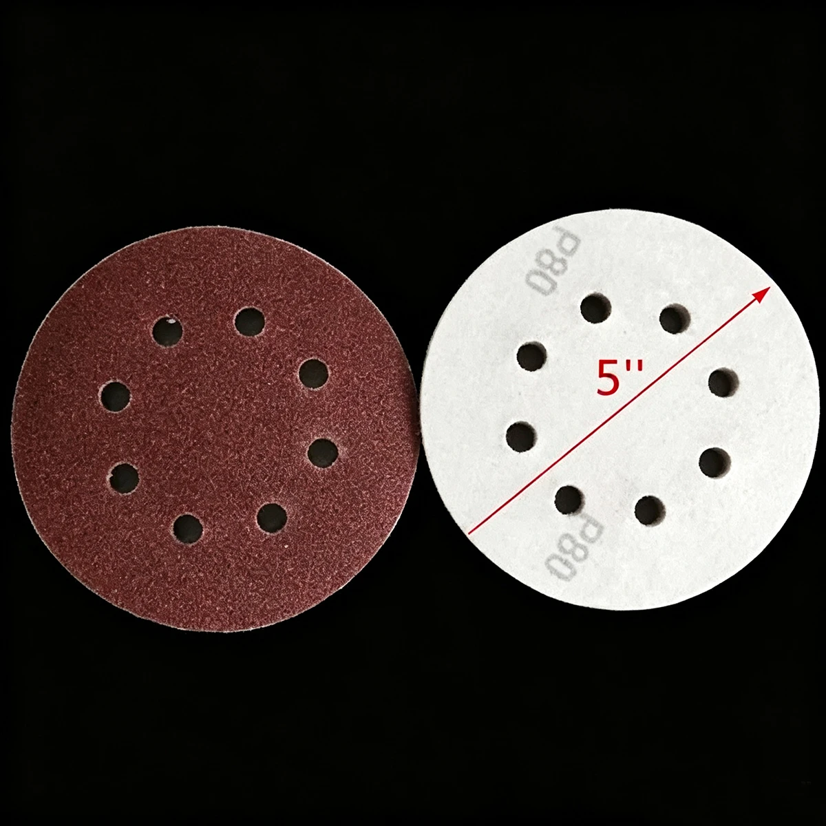 GC Abrasives Delta Sander Triangle Sandpaper Pre-punched 40 Grit Mouse Sanding Sheets Abrasive Polishing Tools For 140mm Sanding Machine