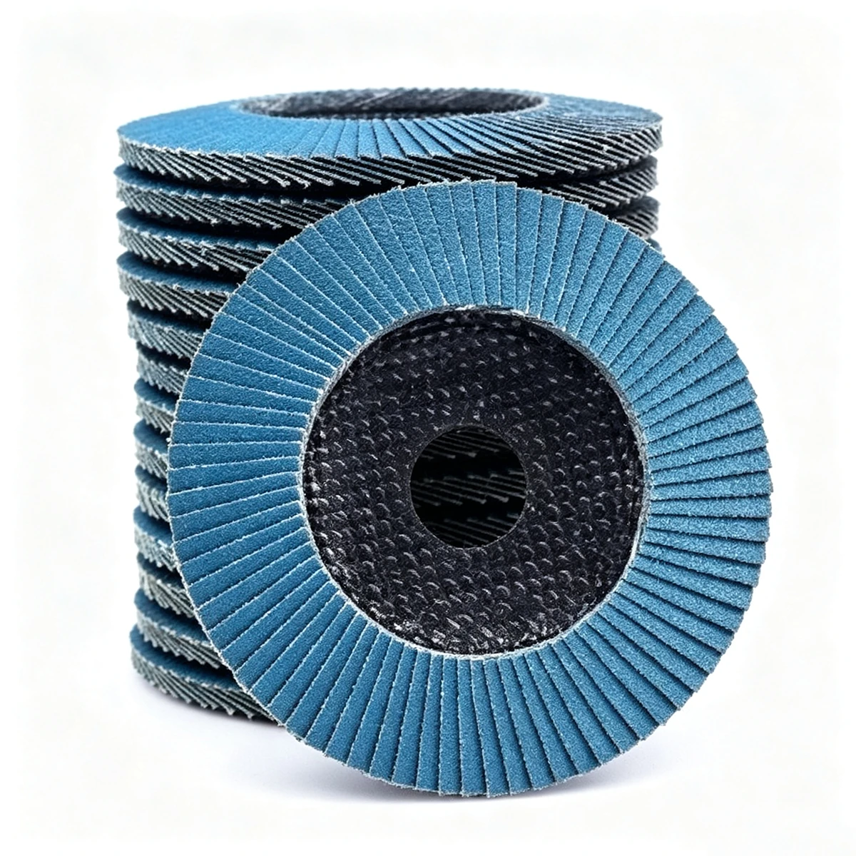 GC Abrasives Professional Flap Grinding Discs │ Blue │ Ø 125 mm │ Grain 40 │ INOX │ Fan Discs │ Sanding Sheets thumbnail 3