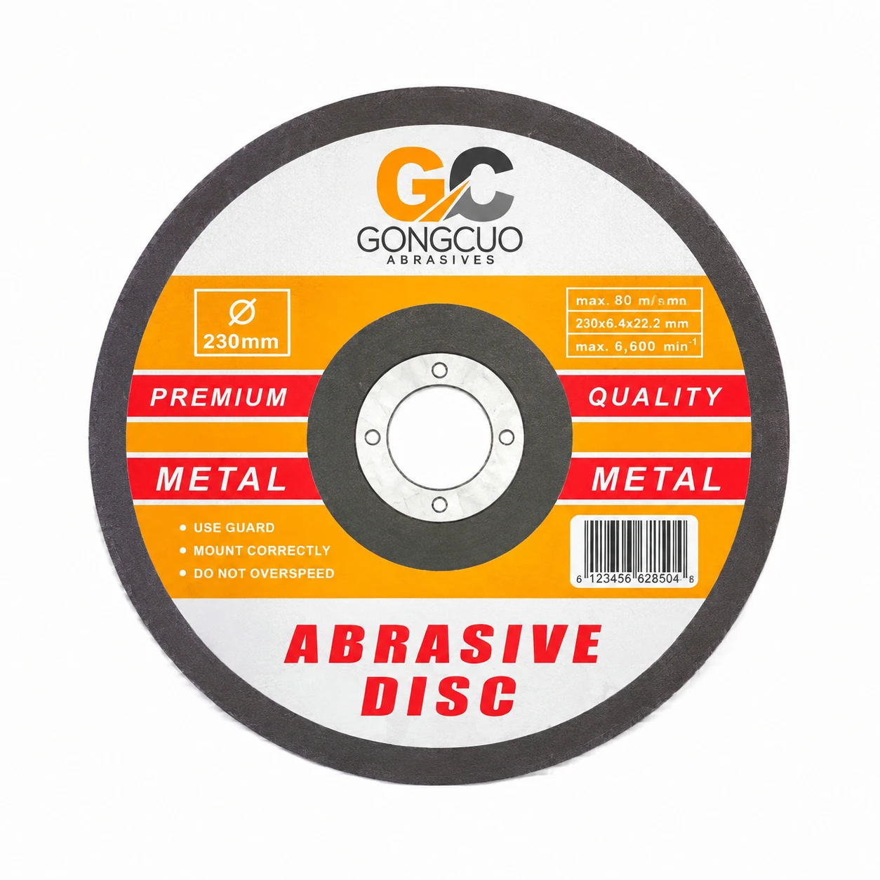 Grinding Wheel for Grinders - Aggressive Grinding for Metal - 9" X 1/4 X 7/8-Inch