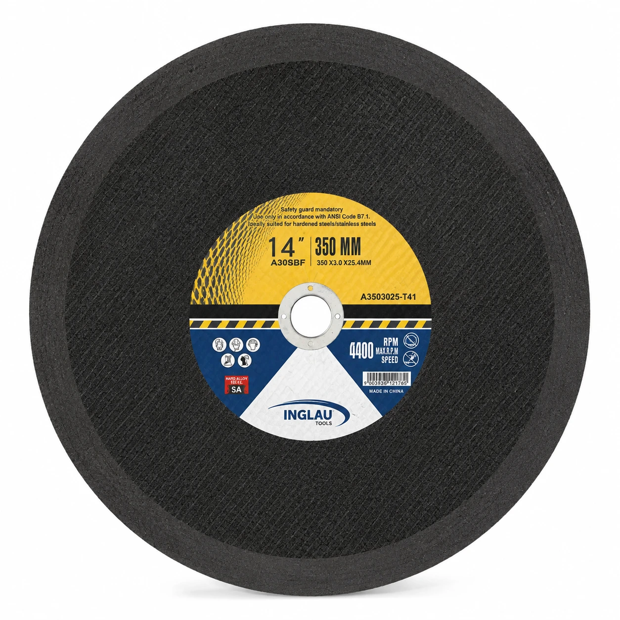 Heavy Duty Metal Cutting Disc Flat 355 x 3.2 x 25.4mm