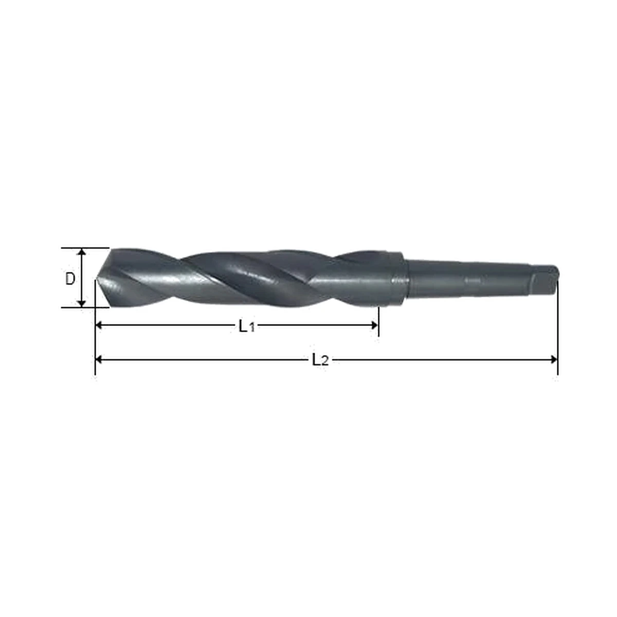 HSS Taper Shank Twist Drill -ANSI Standard thumbnail 3