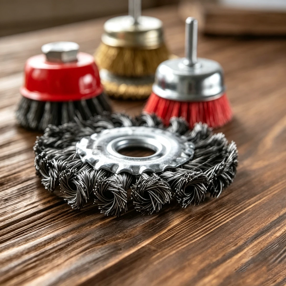 Knot Cup Brushes for Right Angle Grinders thumbnail 6