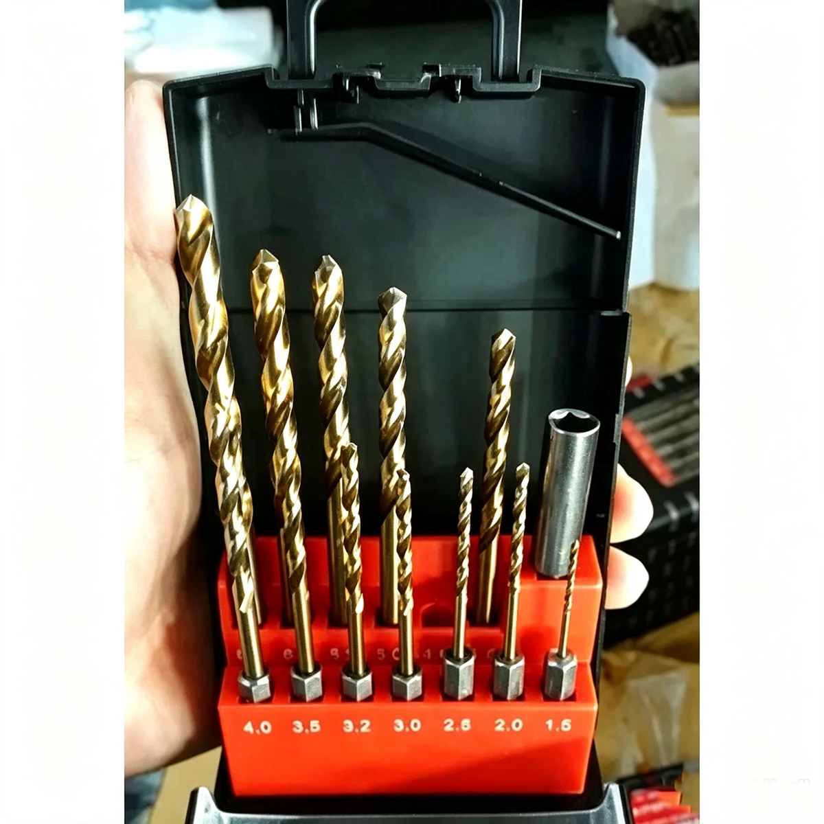 Milled, HSS Straight Shank Twist Drill -Screw Machine Length thumbnail 4