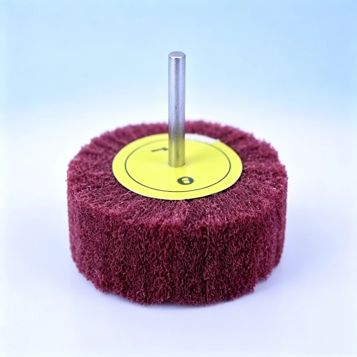 Mounted Interleaf Flap Wheels for Sanding and Finishing, 3” x 2” x 1/4”, Gray (Ultra Fine) thumbnail 6
