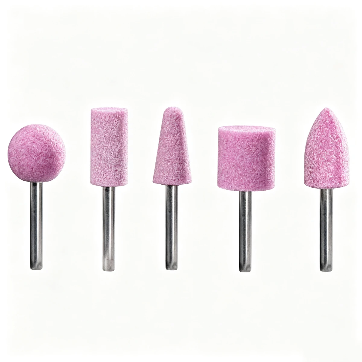 Mounted Points with Pink Aluminum Oxide