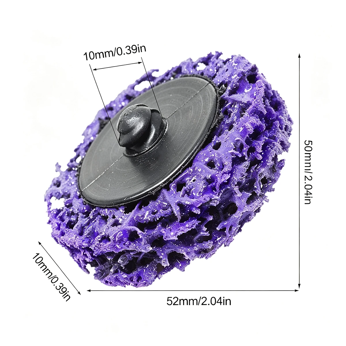 Poly Strip Discs Polycarbide Fiber Grinding Polishing Wheel Paint Rust Cleaning Remover Impeller Abrasives Torque Grinder Tray thumbnail 5