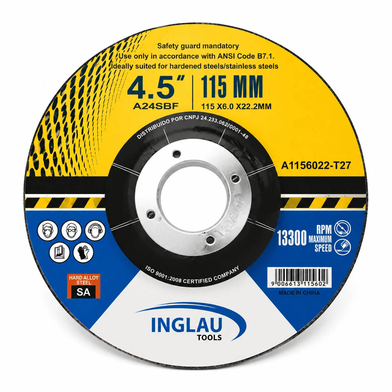 Professional Metal Cutting Disc 230x22.2x3 thumbnail 6
