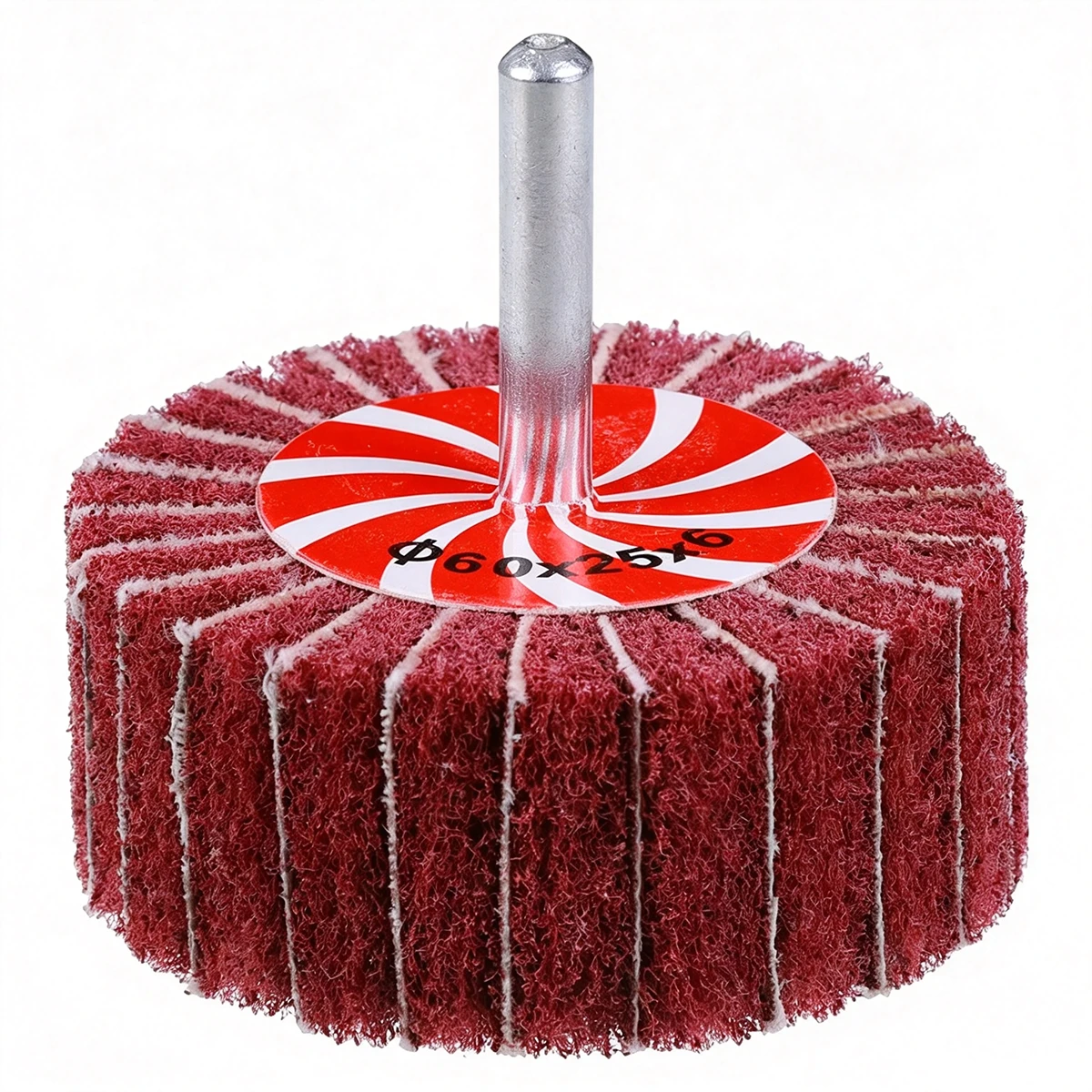 Rocaris Buffing Flap Wheels - Flap Disk - 1/4 Inch Shanks Fit All Drills - 80 Grits thumbnail 4