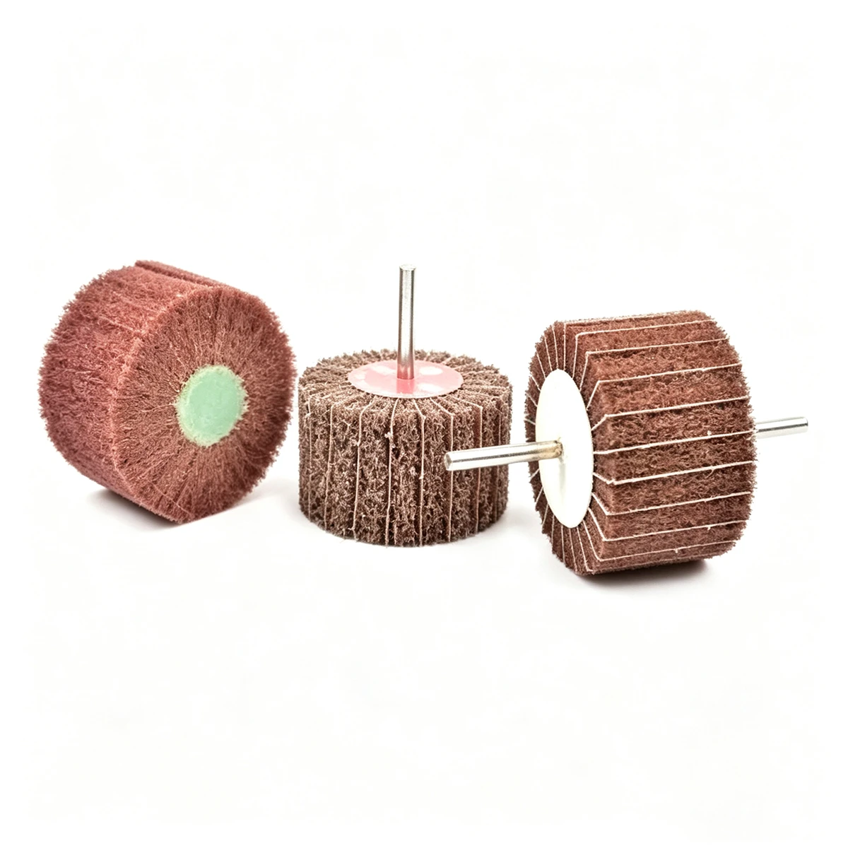 Rocaris Buffing Flap Wheels - Flap Disk - 1/4 Inch Shanks Fit All Drills - 80 Grits thumbnail 5