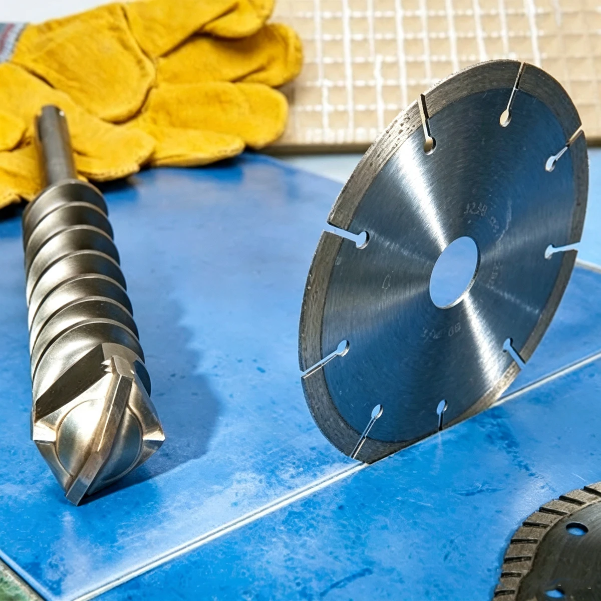 SDS Plus Hammer Drill Bit for Concrete Brick Marble Drill thumbnail 2