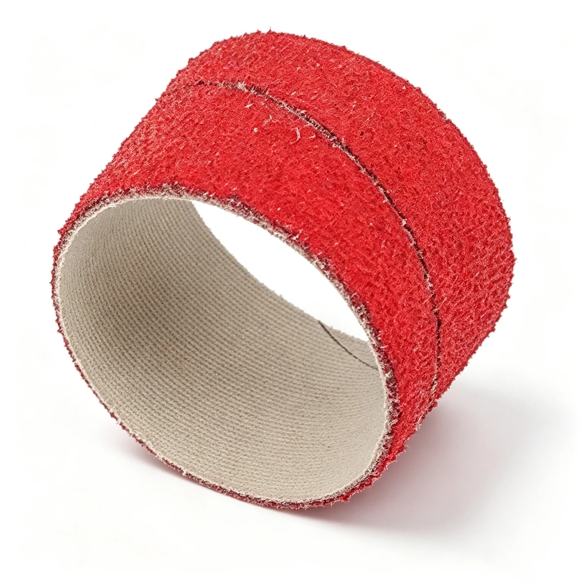 Spiral Band, 1/2" x 1-1/2" 80 X-Weight, Cloth, Ceramic, Abrasive, 0.5" Width, 0.5" Diameter thumbnail 2