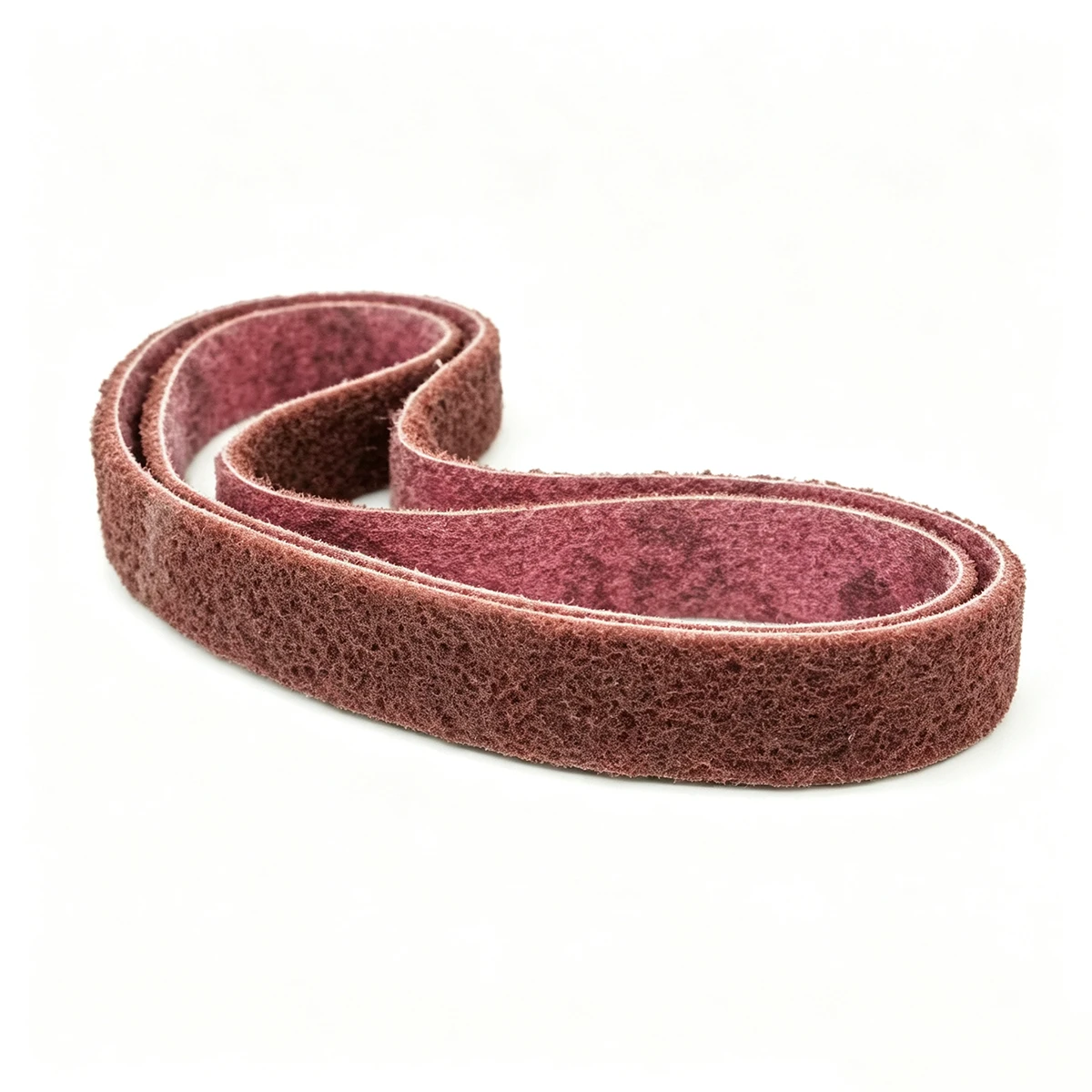 Surface Conditioning Belt, 42" Length x 1" Width, Medium, Maroon thumbnail 5